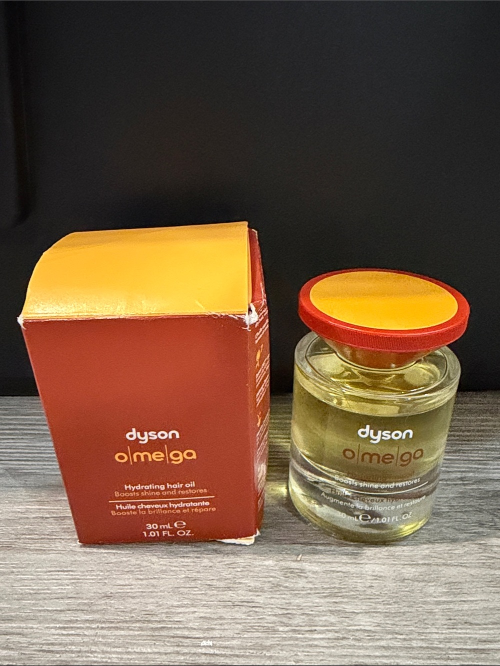 Dyson Olmega Hydrating Hair Oil - Used Once
